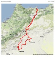 Map Xmax Morocco 2012